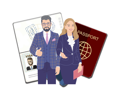Work Visa logo icon Work Visa logo icon